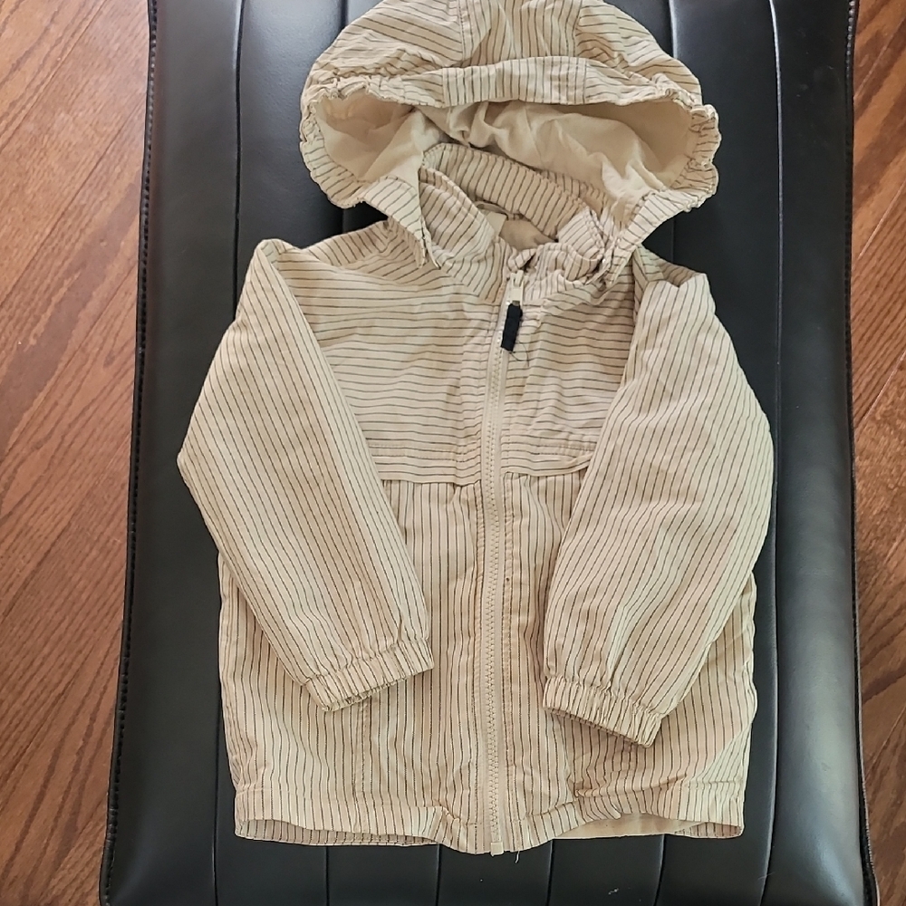 H&M Beige Striped Jacket